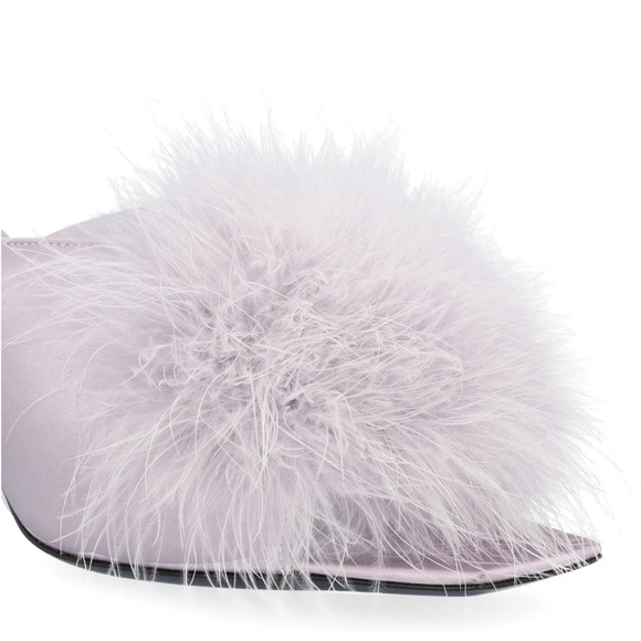 SOLD ❌❌❌Saint Laurent Mae Slip-On Mules 37.5 $945 - Picture 4 of 11